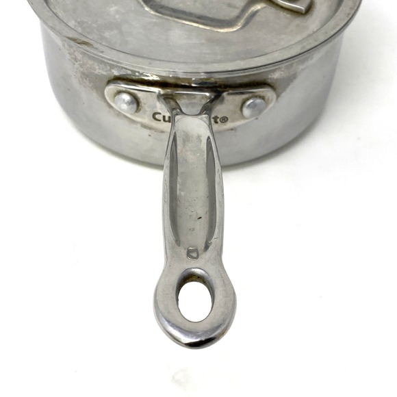 Cuisinart Saucepan + Lid Cover MCP19-16 Stainless Steel 1.5 Qt Induction Ready - Picture 10 of 11